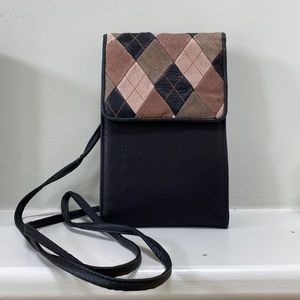 NWT vintage argyle leather purse wallet